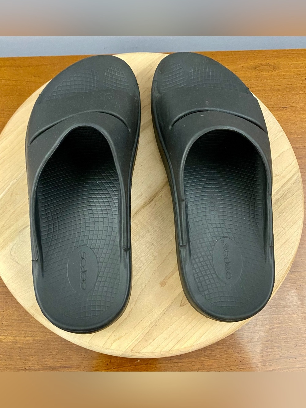 OOFOS‎ OOAHH Slides Black  Recovery Slides Sandals Mens Sz 12 Athletic Workout - Picture 5 of 12